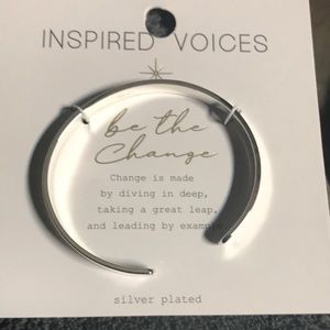 Inspired voices bracelet